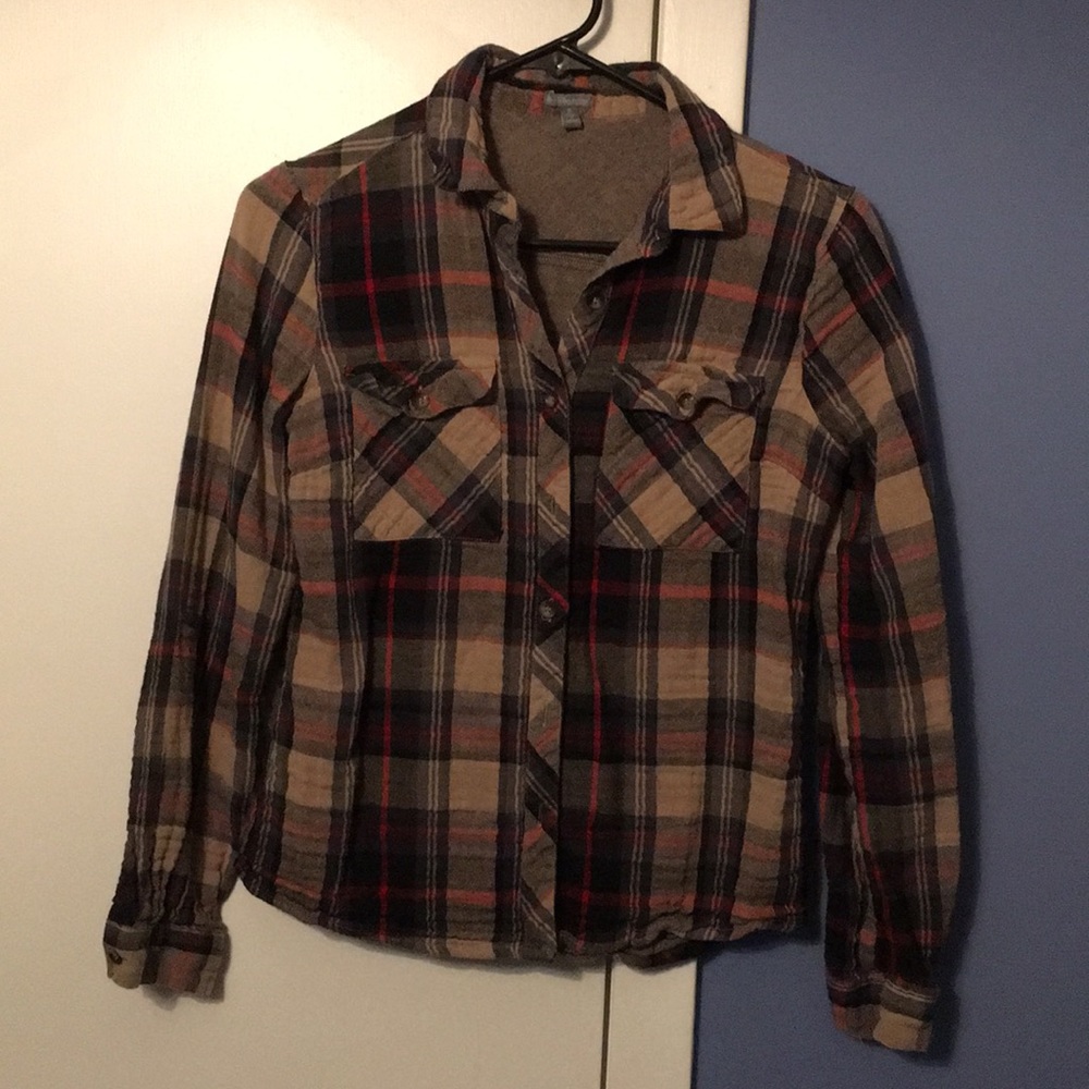 Charlotte Russe plaid shirt